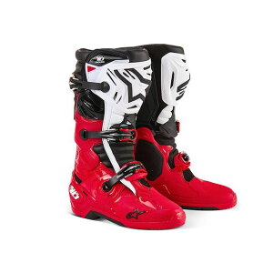 Alpinestars TECH10 ED�i�u���C�g���b�h/�u���b�N/�z���C�g�j �T�C�Y 8�i26.5cm�j C0458 �A���p�C���X�^�[�Y ���C�f�B���O�u�[�c