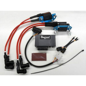 Bagus ゼファー750前期用ボルトオン点火キット「クロタニ」レッドプラグコード仕様 BG-BUP03A-RD バグース その他電装パーツ バイク ZEPHYR750(前期用)