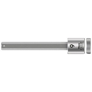 WERA 003042 �����p3/8DR HEX-Plus�r�b�g�\�P�b�g ��[�T�C�Y9mm �S��100mm �E003042 ���F�� �n���h�c�[��