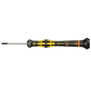 WERA 030081 ESD�Ód�C���d�΍� Microstix�����h���C�o�[ �n��T�C�Y00 ����40mm �E030081 ���F�� �n���h�c�[��