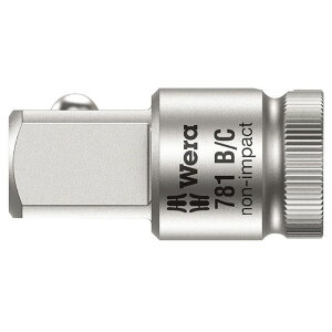 WERA 042673 ��1/2DR×��3/8DR 781 B�V���[�Y�\�P�b�g�A�_�v�^�[ �E042673 ���F�� �n���h�c�[��