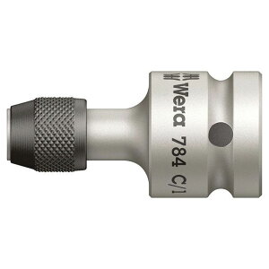 WERA 042760 ボールロック付き クイックアダプター 1/4HEX-1/2DR ・042760 ヴェラ ハンドツール バイク 車 自動車 自転車