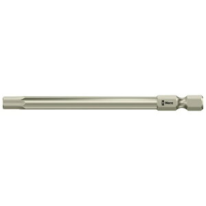 WERA 071103 HEX�Z�p�l�W�p �X�e�����X���h���C�o�[�r�b�g ����6.35mm �n��T�C�YHEX5 �S��89mm �E071103 ���F�� �n���h�c�[��