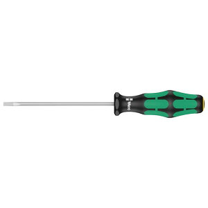 WERA 100042 Kraftform Plus�n���h�� ���[�U�[�`�b�v�}�C�i�X�h���C�o�[ �׎��^�C�v ��[�T�C�Y0.6×3.5mm ����100mm �E100042 ���F�� �n���h�c�[��