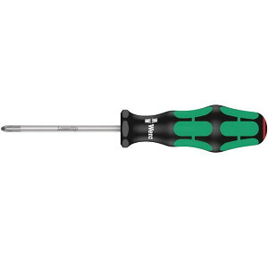WERA 100051 Kraftform Plus�n���h�� ���[�U�[�`�b�v�v���X�h���C�o�[ ��[�T�C�YPH1 ����80mm �E100051 ���[�J�[�݌ɂ��� ���F�� �n���h�c�[��