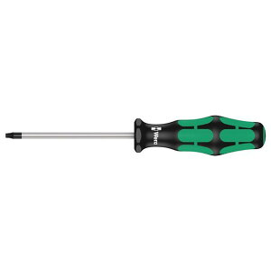 WERA 100060 Kraftform Plus�n���h�� Torx�g���N�X�h���C�o�[ ��[�T�C�YTX10 ����80mm �w�b�_�[�t �E100060 ���F�� �n���h�c�[��