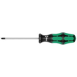WERA 100061 Kraftform Plus�n���h�� Torx�g���N�X�h���C�o�[ ��[�T�C�YTX15 ����80mm �w�b�_�[�t �E100061 ���F�� �n���h�c�[��
