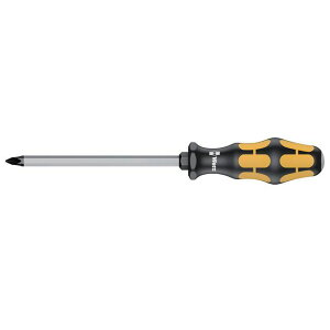 WERA 100077 Kraftform�n���h�� ���{�Z�p�ђʃv���X�h���C�o�[ ��[�T�C�YPH3 ����150mm �E100077 ���F�� �n���h�c�[��