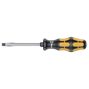 WERA 100085 Kraftform�n���h�� ���{�Z�p�ђʃ}�C�i�X�h���C�o�[ ��[�T�C�Y1.0×5.5mm ����100mm �E100085 ���[�J�[�݌ɂ��� ���F�� �n���h�c�[��