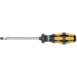 WERA 100086 Kraftform�n���h�� ���{�Z�p�ђʃ}�C�i�X�h���C�o�[ ��[�T�C�Y1.2×7.0mm ����125mm �E100086 ���F�� �n���h�c�[��