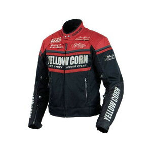 YeLLOW CORN 2025-2026秋冬モデル BB-5304 ウィンタージャケット(レッド) サイズ 3LW BB-5304 イエローコーン ジャケット バイク