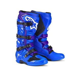 Alpinestars TECH7 ブーツ(ブルー) サイズ 9(27.5cm) G4860 アルパインスターズ オフロードブーツ バイク