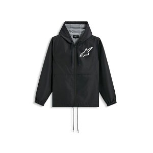 Alpinestars ジャケット スピーダー クロミウム ウインドブレーカー(ブラック/ホワイト) サイズ L D8760 アルパインスターズ インナーウェア・アンダーウェア バイク