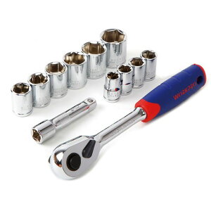 WORKPRO WP202557 3/8DR�\�P�b�g�����`�Z�b�g 10-22mm 12�_�� WP202557 ���[�J�[�݌ɂ��� WORKPRO �n���h�c�[��