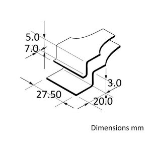 ideal-tek A8WLCP �փ`�b�v 8WLCPRSG.SA.1.IT�p ���E����^ ��[��27.50mm �S��40mm A8WLCP ideal-tek �n���h�c�[��
