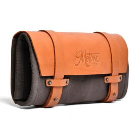 Motone Customs ツールロールバッグ SCOUT レザー ワックスキャンバス MMU901 モートーン ツーリング用バッグ