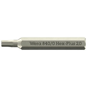 WERA 58111 �����r�b�g �n�搡�@2.0mm �S��30mm �Z�p����4mm�iHe Plus�j 58111 ���[�J�[�݌ɂ��� ���F�� �n���h�c�[��