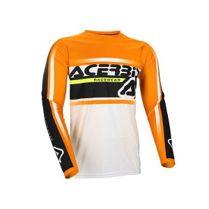 ACERBIS AC-26049 LINEAR LUGO �W���[�W�i�I�����W/�z���C�g�j �T�C�Y XL AC-26049OR/WH4 �A�`�F���r�X ���g�N���X�p�i