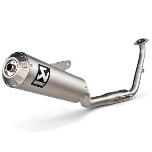AKRAPOVIC ���[�V���O���C�� �`�^�� JMCA S-Y125R10-HBFGTJPP �A�N���|�r�b�` �}�t���[�{�� XSR125