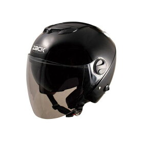 スピードピット ZJ-3 ZACK ザック ジェットヘルメット カラー：ブラック ZJ-3 メーカー在庫あり SPEEDPIT ジェットヘルメット バイク