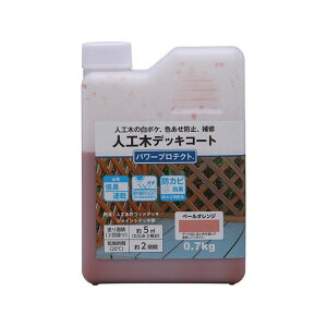 Washi Paint ��801083 �p���[�v���e�N�g�iPE�j0.7kg�i�y�[���I�����W�j ��801083 �a�M�y�C���g D.I.Y.