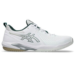 ASICS 1043A029 PRESTIGE NEO OC WIDE�iWHITE/PURE SILVER�j �T�C�Y 24.5cm 1043A029 �A�V�b�N�X �V���[�Y��