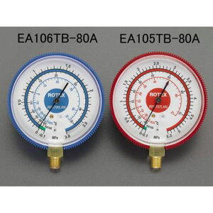 ESCO R32�ER410A ��80mm ���͌v EA106TB-80A �G�X�R ��Ə�H��