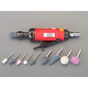 ESCO 25000rpm/3mm�E6mm �G�A�[�O���C���_�[�L�b�g EA159DB-1 �G�X�R ��Ə�H��
