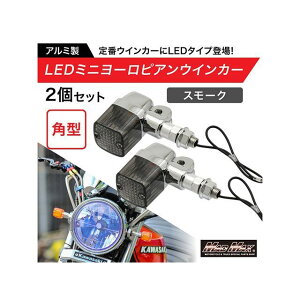 MADMAX �o�C�N�p �A���~�� �p�^ LED �~�j���[���s�A���E�C���J�[ 12V 2�Z�b�g�i�X���[�N�j MM11-0088-03 �}�b�h�}�b�N�X �E�C���J�[�֘A�p�[�c �ėp