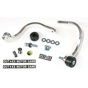 OUTEX �U���z�����o�[�K�[�h ���o�������s�[�X��10mm�i�o�t�d�グ�j VALG-Z10-DRZ4-BUFF �A�E�e�b�N�X ���o�[ DR-Z4SM