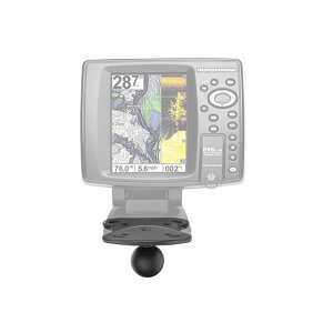 RAM MOUNTS �{�[���A�_�v�^�[�i�}����GPS�p�j�v���[�g�T�C�Y107.9x96.8mm 1.5�C���`�{�[�� RAM-107BU �����}�E���g ��O�A�C�e��