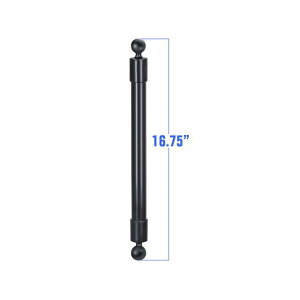 RAM MOUNTS �p�C�v�W���C���g �S��42.5cm 1�C���`�{�[���p RAP-BB-230-18U �����}�E���g �d�q�@���