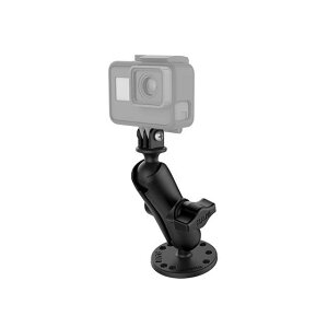 RAM MOUNTS GoPro�}�E���g�����E���h�x�[�X�Z�b�g�i�W���A�[���j1�C���`�{�[�� RAM-B-138-GOP1U �����}�E���g �d�q�@���