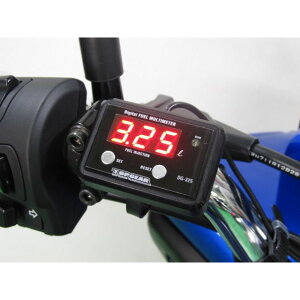 PROTEC 11284 DG-325 12V Fi車専用精密燃料計 デジタルフューエルメーター 11284 プロテック 水温・油温・燃料計 バイク 汎用
