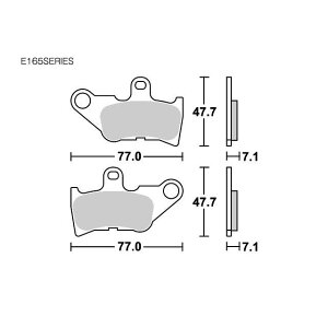 SBS u[Lpbh E165 Xg[giZ~bNj 777-0165000 [J[݌ɂ GXr[GX u[Lpbh oCN JOG JOG-ZR