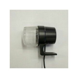 C.G.C 180型(丸)ウィンカーランプ2個セット ボディカラー ブラック レンズカラー ホワイト 60034 シージーシー ウインカー関連パーツ バイク 汎用