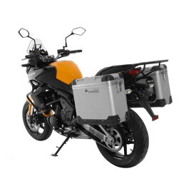 ツアラテック ZEGA-PRO「And-S」アルミニウムパニアシステム 31＋31L Kawasaki Versys 650（2012-）/ブラックフレーム tt_01-408-5751-0 TOURATECH ツーリング用バッグ バイク