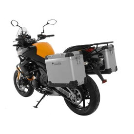 ツアラテック ZEGA-PRO「And-S」アルミニウムパニアシステム 38＋38L Kawasaki Versys 650（2012-）/ブラックフレーム tt_01-408-5761-0 TOURATECH ツーリング用バッグ バイク