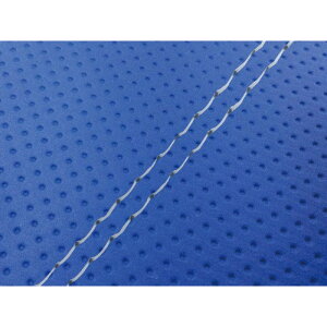 Grondement アドレスV125/G(CF46/4E) 国産シートカバー フルエンボスブルー タイプ 張替 仕様 透明ダブルステッチ GH71SC390SW0 グロンドマン シート関連パーツ バイク アドレスV125/G
