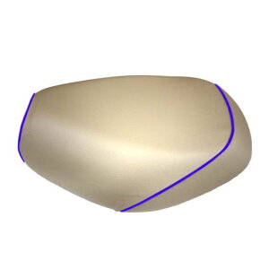 Grondement アドレスV125/G(CF46/4E) 国産シートカバー ベージュ タイプ 張替 仕様 青パイピング GH71SC330P50 グロンドマン シート関連パーツ バイク アドレスV125/G
