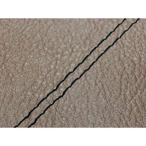 Grondement レッツ4 国産シートカバー ダークブラウン タイプ 張替 仕様 黒ダブルステッチ GH76SC500SW10 グロンドマン シート関連パーツ バイク レッツ4