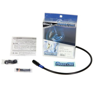 SWAGE-LINE ���A�z�[�X�L�b�g �z�[�X�G���h �A���~/�u���b�N �z�[�X�J���[ �u���b�N BARB301 �X�E�F�b�W���C�� �u���[�L�z�[�X�E�P�[�u���� XJR1300