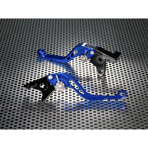 U-KANAYA スタンダードタイプ ショートアルミビレットレバーセット レバー ブルー アジャスター グリーン YA009-068-0204-07 ユーカナヤ レバー バイク TMAX