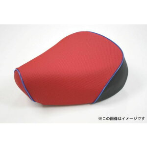 Grondement シグナスX SE44J(1YP) 国産シートカバー エンボスレッド タイプ 被せ 仕様 青パイピング GR5556YC270P50 グロンドマン シート関連パーツ バイク シグナスX