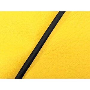 Grondement ジョグC(5BM/5EM) 国産シートカバー イエロー タイプ 張替 仕様 黒パイピング GH27YC520P10 グロンドマン シート関連パーツ バイク ジョグC