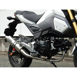 WR’S JMCA フルエキゾースト 仕様 チタンショートオーバル(ソリッド) LT1150JM ダブルアールズ マフラー本体 バイク 新型GROM