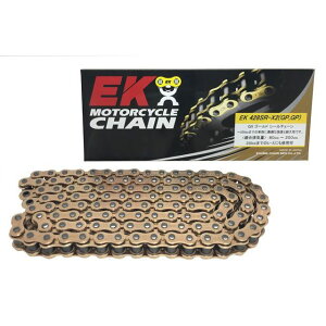 EKチェーン QXリングチェーン 428SR-X2 MLJ カラー ゴールド リンク数 100L JAN_4571291801387 江沼チェーン チェーン関連パーツ バイク 汎用