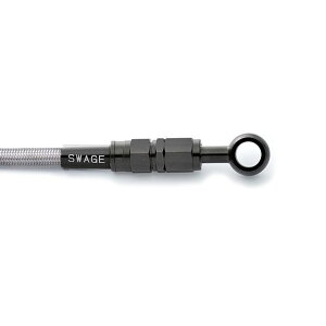 SWAGE-LINE �t�����g�z�[�X�L�b�g �z�[�X�G���h �X�e�����X�u���b�N �z�[�X�J���[ �N���A BTF667 ���[�J�[�݌ɂ��� �X�E�F�b�W���C�� �u���[�L�z�[�X�E�P�[�u���� KLE400