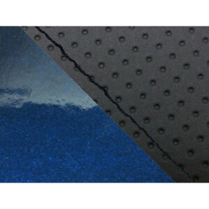 Grondement CBR1000RR(SC57) 国産シートカバー 張替 エンボス黒&エナメルメタリック青 仕様 黒ステッチ 適合 ダブル(リア側) GH5575HC857S10 グロンドマン シート関連パーツ バイク CBR1000RR