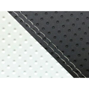 Grondement CBR1000RR(SC57) 国産シートカバー 張替 エンボス黒&エンボス白 仕様 透明ダブルステッチ 適合 シングル(フロント側) GH5574HC828SW0 グロンドマン シート関連パーツ バイク CBR1000RR